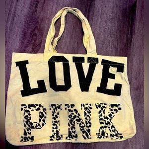 Love PINK yellow bag